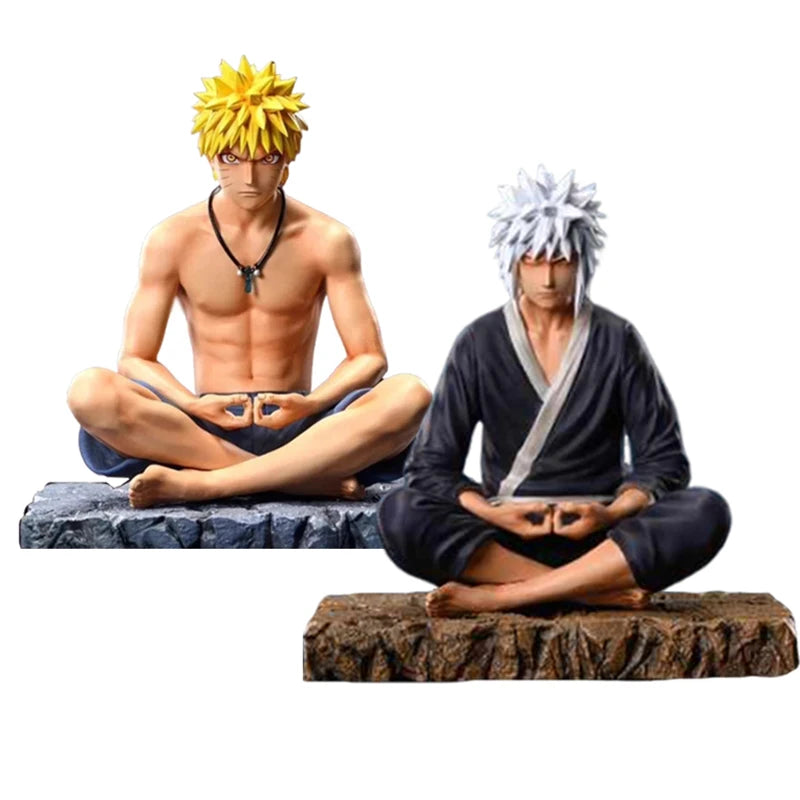 15cm Naruto Shippuden Figurine Uzumaki Naruto Meditating Jiraiya Action Figures PVC Anime Model Collection Perimeter Toys Gifts 15cm Naruto Shippuden Figurine Uzumaki Naruto Meditating Jiraiya Action Figures PVC Anime Model Collection Perimeter Toys Gifts